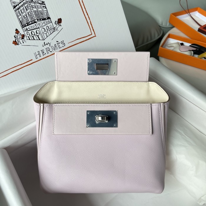  Handbags Hermes mini ever color size：21 cm