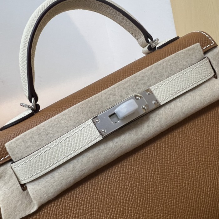  Handbags Hermes Kelly size:19 cm
