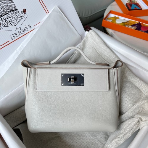  Handbags Hermes mini ever color size：21 cm