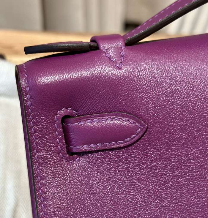  Handbags Hermes Mini kelly size:22 cm