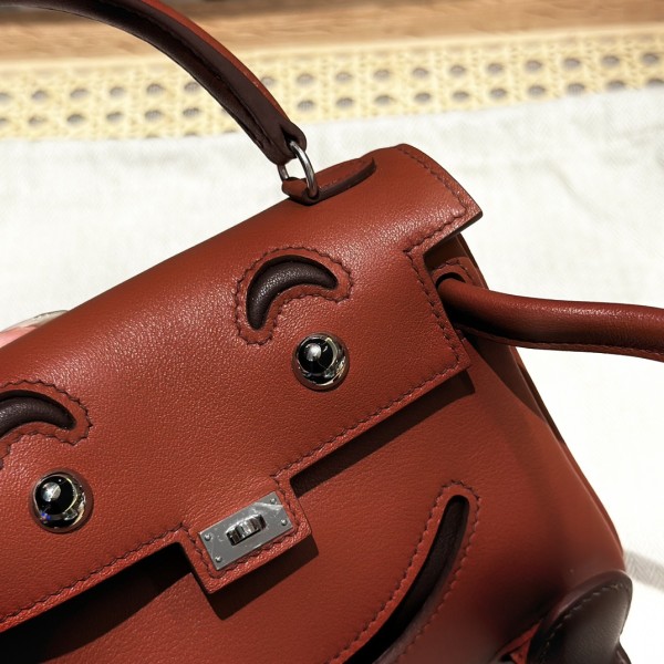  Handbags Hermes Kelly doll size:19 cm