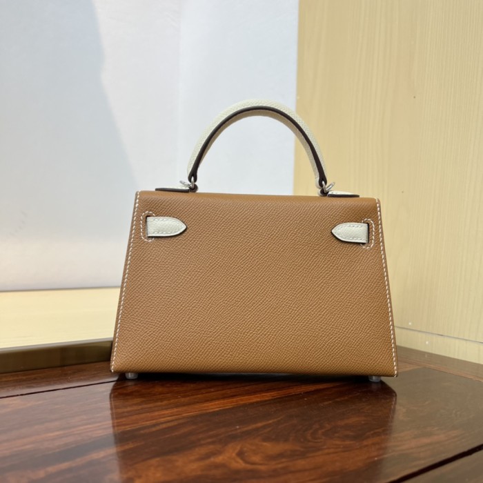  Handbags Hermes Kelly size:19 cm