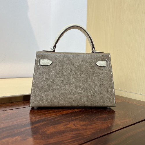  Handbags Hermes Kelly size:19 cm