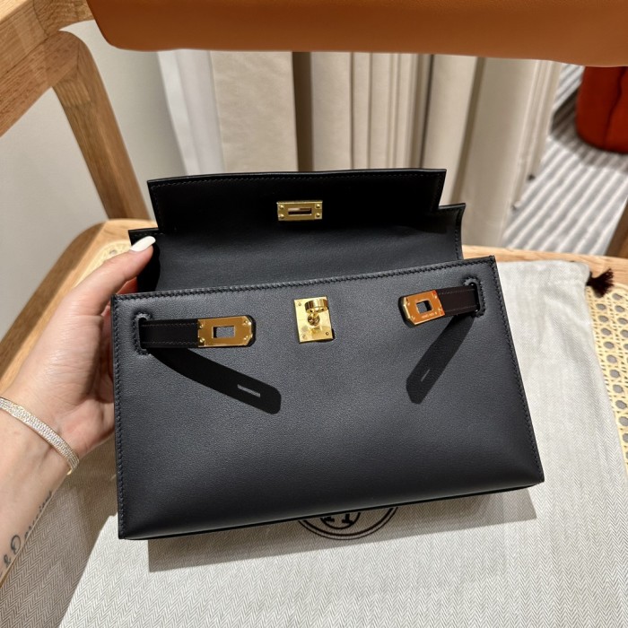  Handbags Hermes Mini kelly size:22 cm