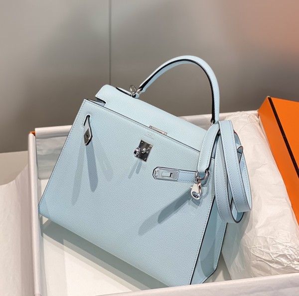  Handbags Hermes 𝑬𝒑𝒔𝒐𝒎 𝑲𝒆𝒍𝒍𝒚  size:25 cm