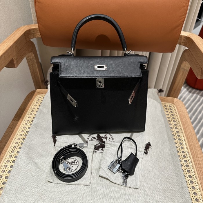 Handbags Hermes Kelly size:25 cm