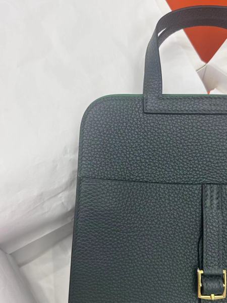  Handbags Hermes Halzan size:25 cm