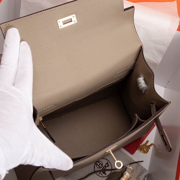  Handbags Hermes Kelly size:28 : 22 : 10 cm