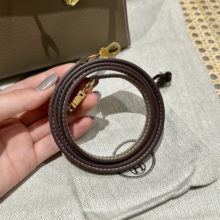  Handbags Hermes mini Kelly size:19cm