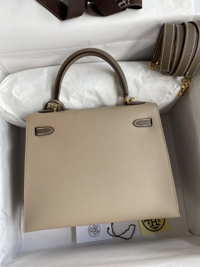  Handbags Hermes Kelly size:25 cm