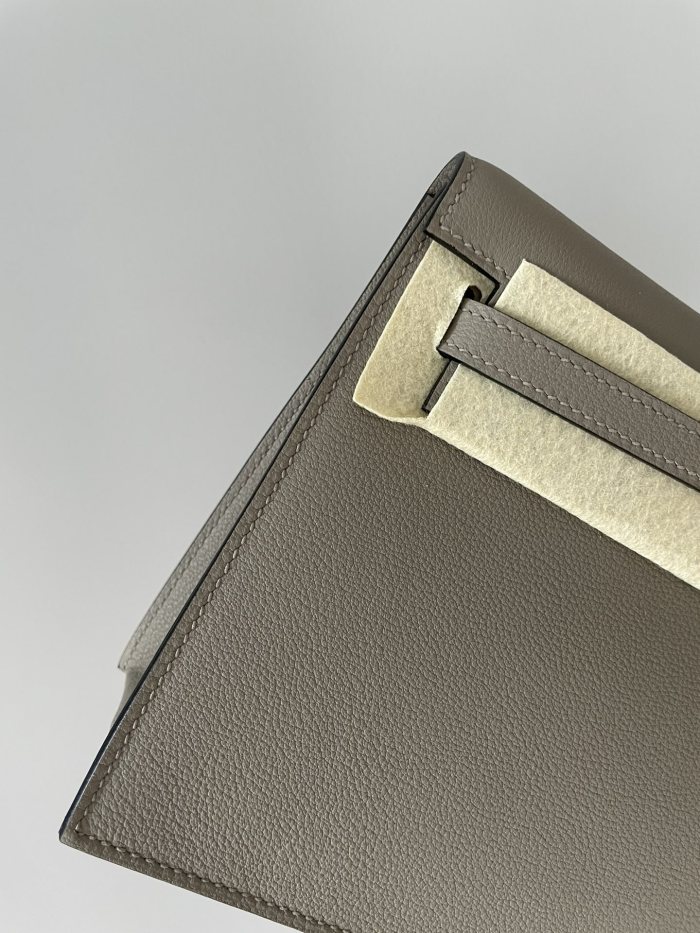  Handbags Hermes Kelly danse size:22 cm