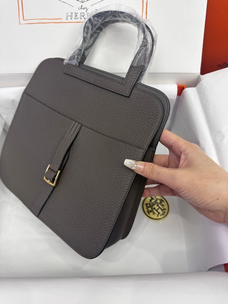  Handbags Hermes Halzan size:25 cm