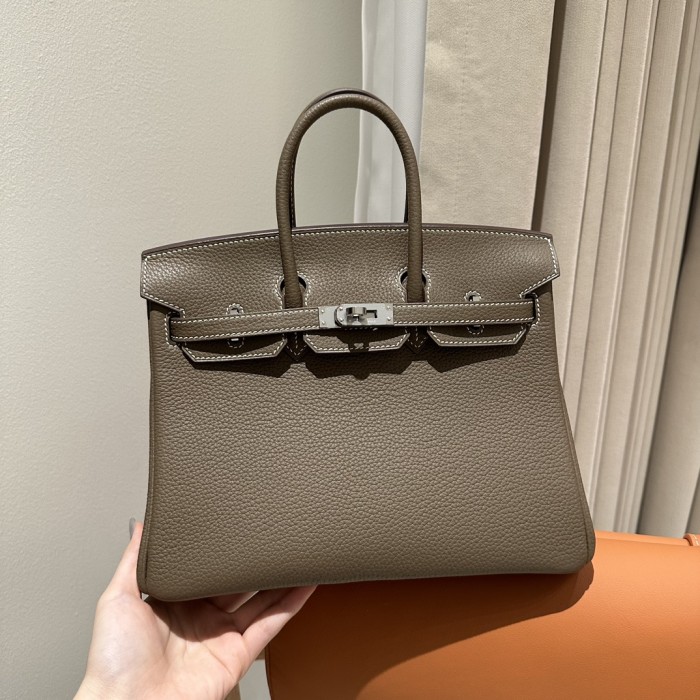  Handbags Hermes Birkin size:25 cm