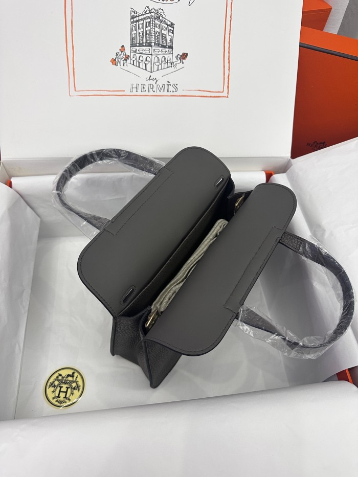  Handbags Hermes Halzan size:25 cm