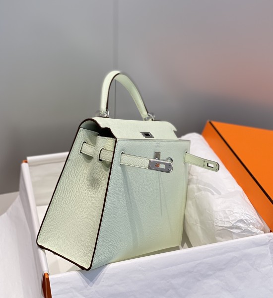  Handbags Hermes 𝑬𝒑𝒔𝒐𝒎 𝑲𝒆𝒍𝒍𝒚  size:25 cm