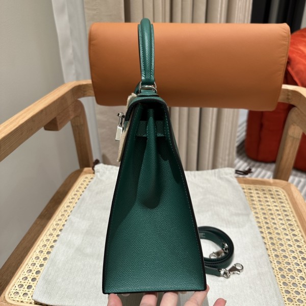  Handbags Hermes Kelly size:25 cm