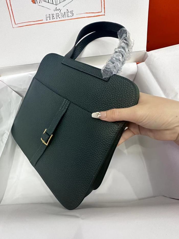  Handbags Hermes Halzan size:25 cm