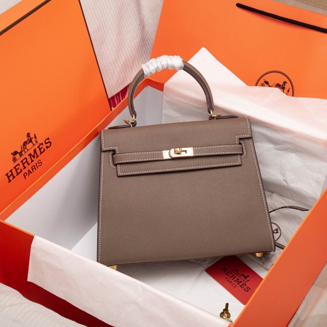  Handbags Hermes Kelly size:28 : 22 : 10 cm