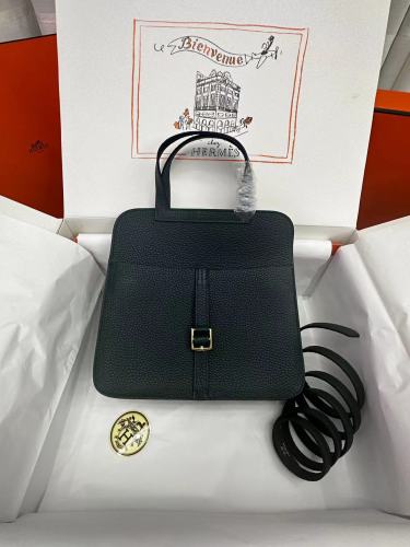  Handbags Hermes Halzan size:25 cm