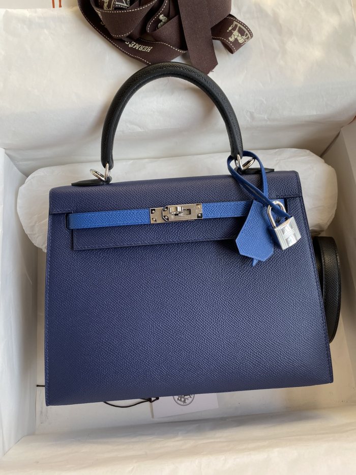 Handbags Hermes Kelly size:25 cm