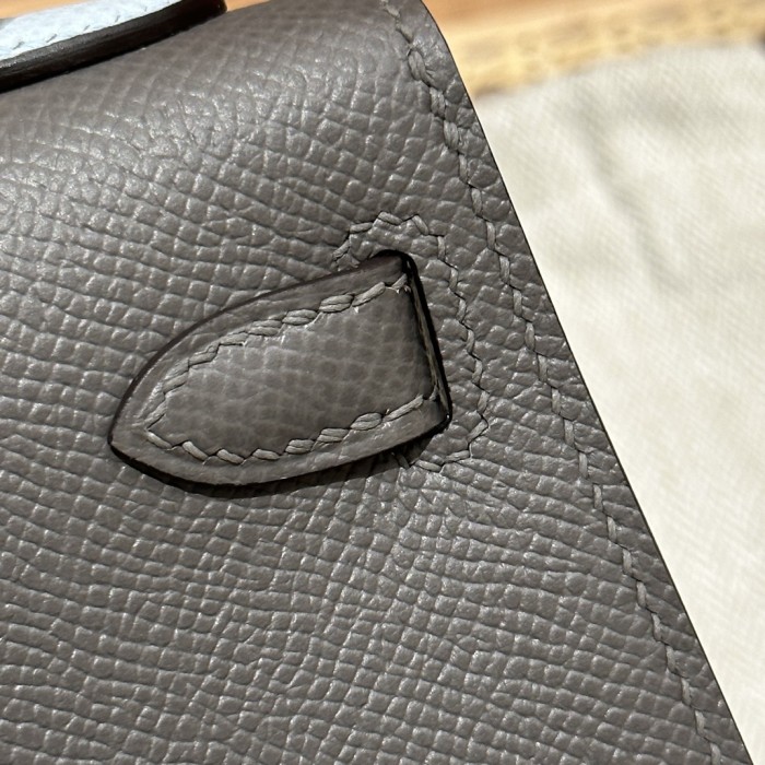  Handbags Hermes mini Kelly size:19cm