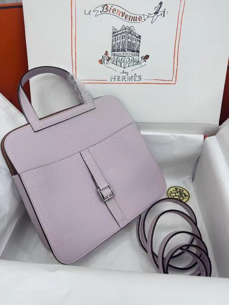  Handbags Hermes Halzan size:25 cm