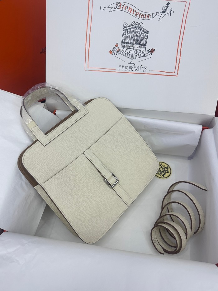  Handbags Hermes Halzan size:25 cm