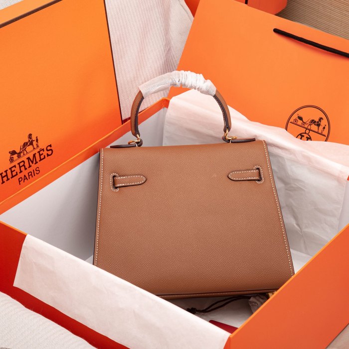  Handbags Hermes Kelly size:28 : 22 : 10 cm