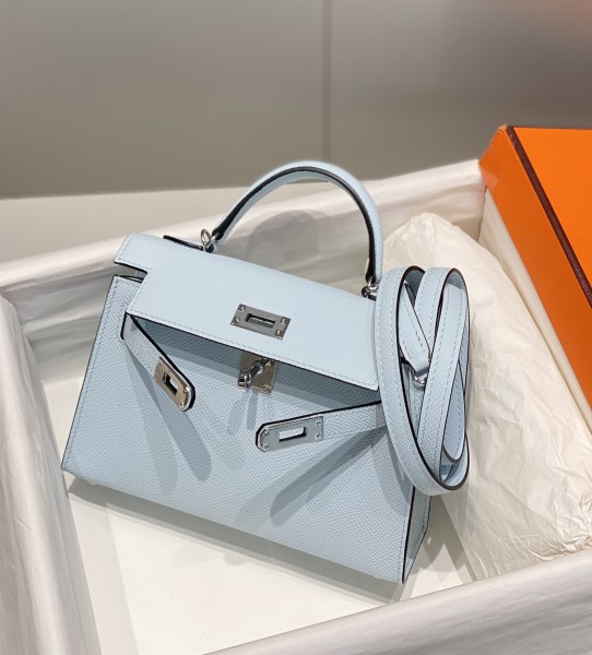  Handbags Hermes  𝗠𝗶𝗻𝗶 𝟎𝐒 size:19 cm