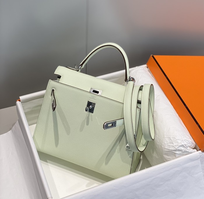  Handbags Hermes 𝑬𝒑𝒔𝒐𝒎 𝑲𝒆𝒍𝒍𝒚  size:25 cm