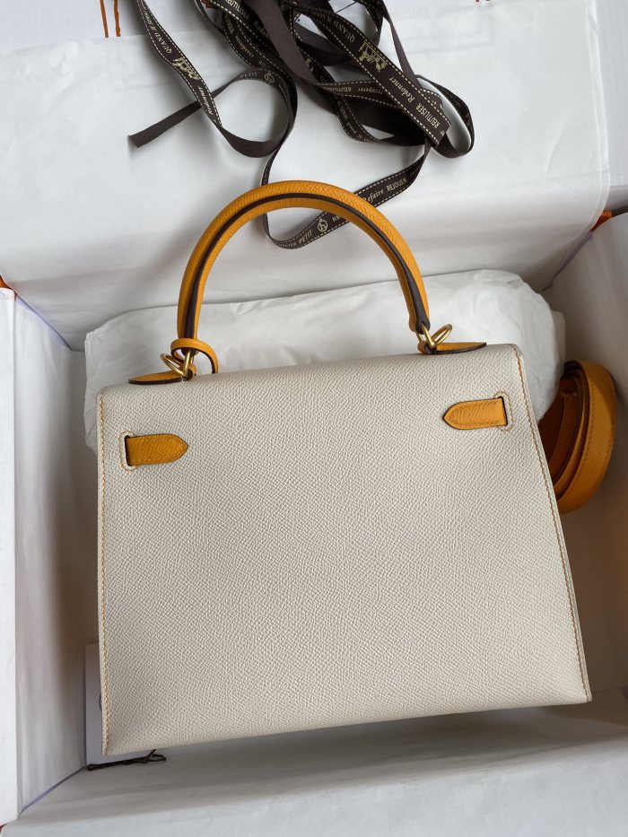  Handbags Hermes Kelly size:25 cm