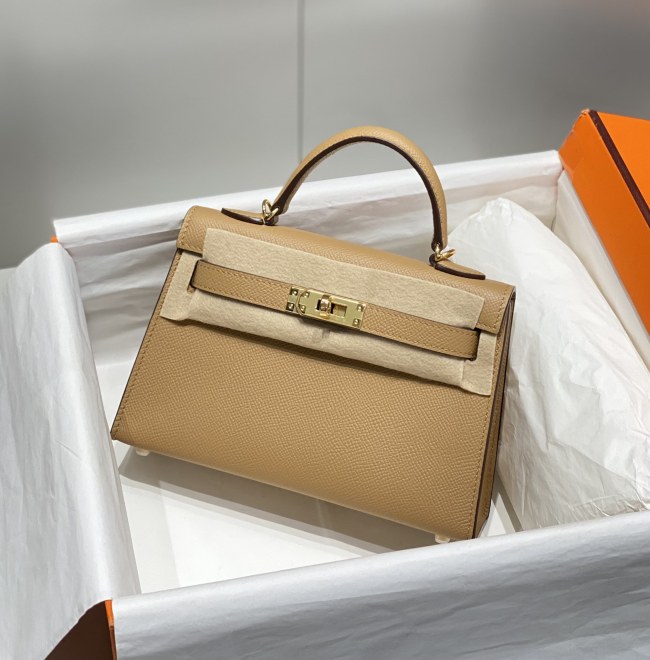  Handbags Hermes  𝗠𝗶𝗻𝗶 𝟎𝐒 size:19 cm