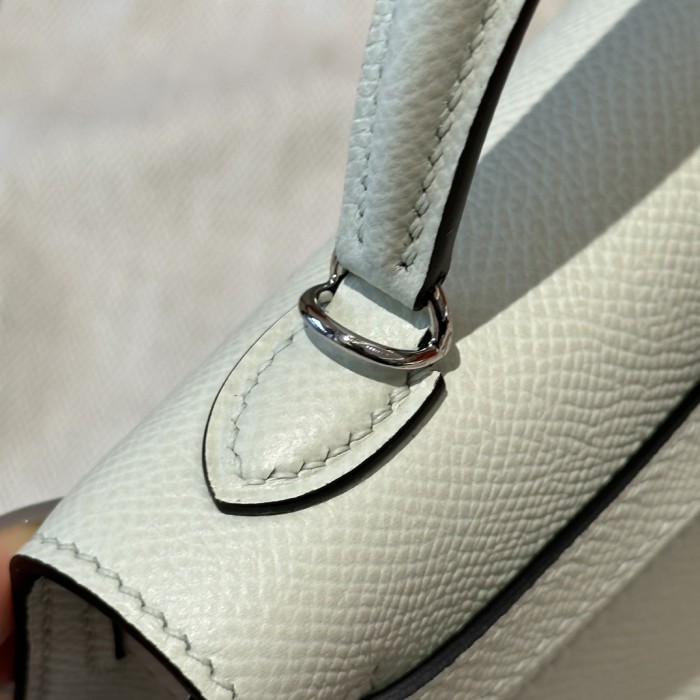  Handbags Hermes mini Kelly size:19 cm