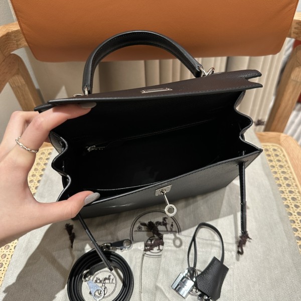 Handbags Hermes Kelly size:25 cm