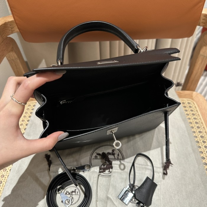 Handbags Hermes Kelly size:25 cm