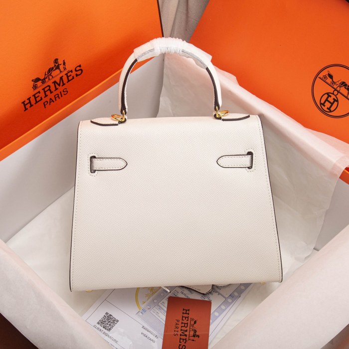  Handbags Hermes Kelly size:28 : 22 : 10 cm
