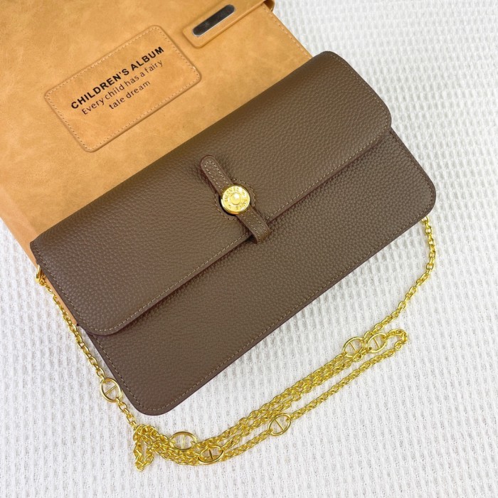  Handbags Hermes Togo 388-2 size:24*13.5*6 cm