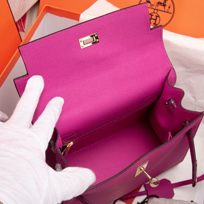  Handbags Hermes Kelly size:28 : 22 : 10 cm