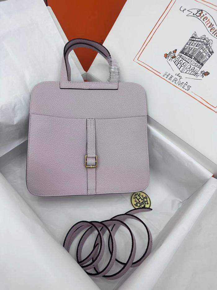  Handbags Hermes Halzan size:25 cm