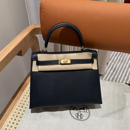  Handbags Hermes Kelly size:25 cm