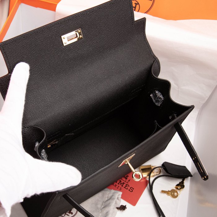  Handbags Hermes Kelly size:28 : 22 : 10 cm