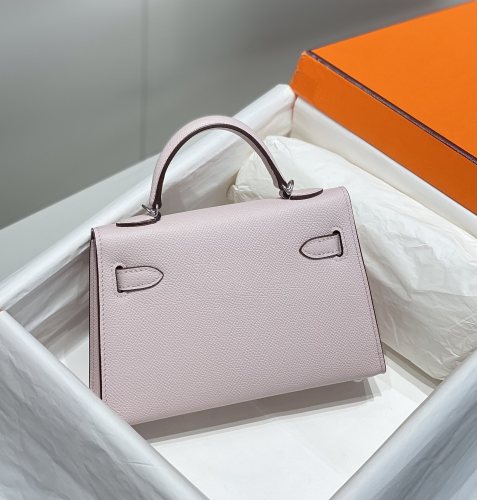  Handbags Hermes  𝗠𝗶𝗻𝗶 𝟎𝐒 size:19 cm