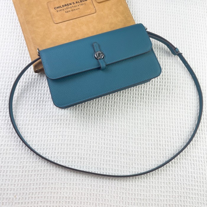  Handbags Hermes Togo 388-2 size:24*13.5*6 cm