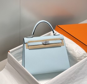  Handbags Hermes 𝑬𝒑𝒔𝒐𝒎 𝑲𝒆𝒍𝒍𝒚  size:25 cm