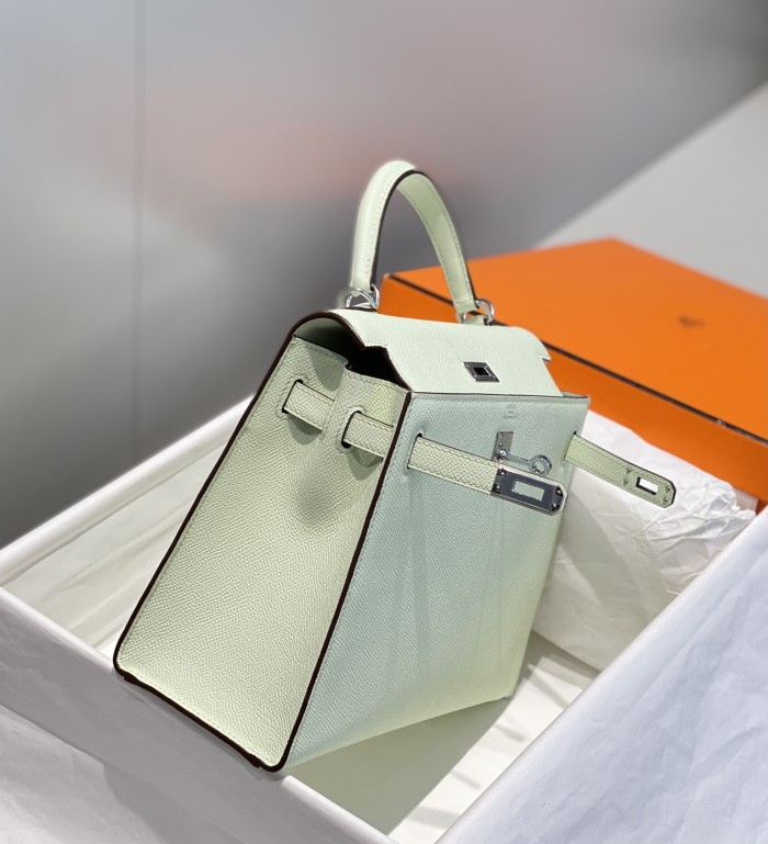  Handbags Hermes 𝑬𝒑𝒔𝒐𝒎 𝑲𝒆𝒍𝒍𝒚  size:25 cm