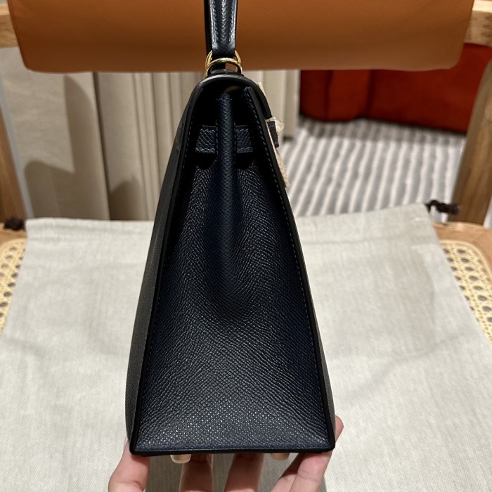  Handbags Hermes Kelly size:25 cm