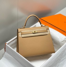  Handbags Hermes 𝑬𝒑𝒔𝒐𝒎 𝑲𝒆𝒍𝒍𝒚  size:25 cm