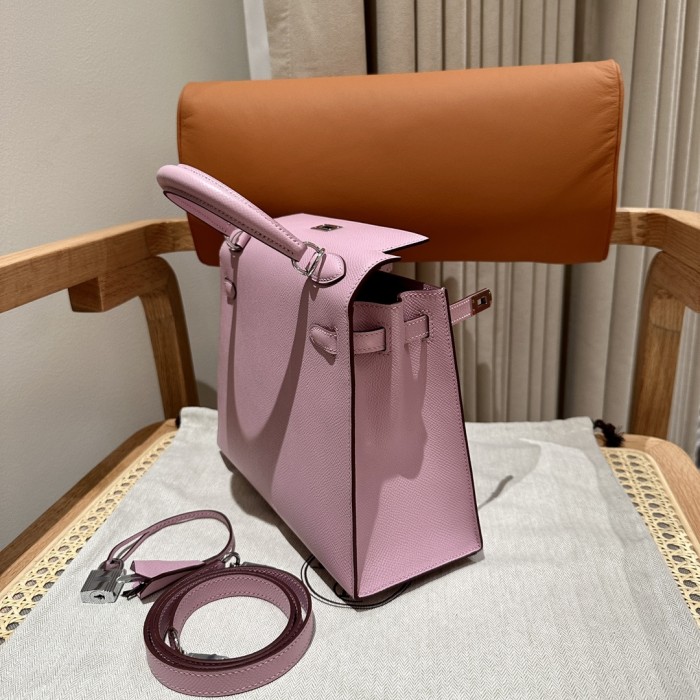  Handbags Hermes Kelly size:25 cm
