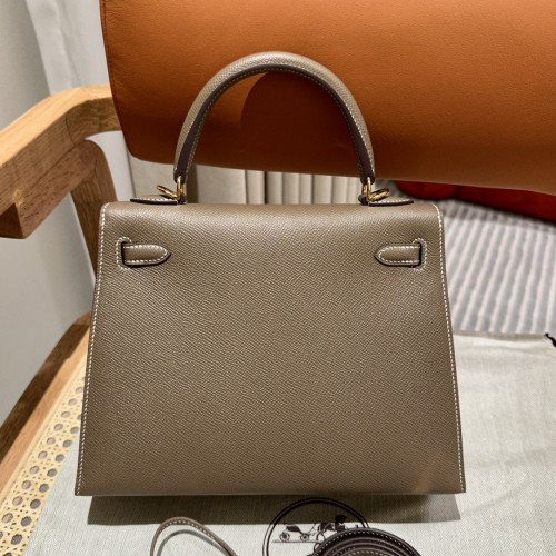  Handbags Hermes Kelly size:25 cm