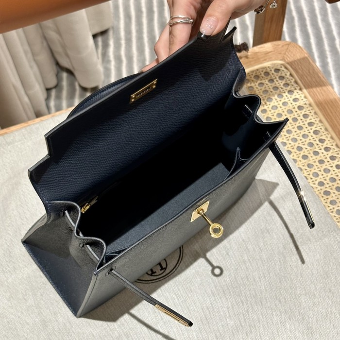  Handbags Hermes Kelly size:25 cm
